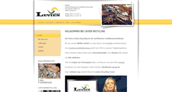 Desktop Screenshot of levien-recycling.de